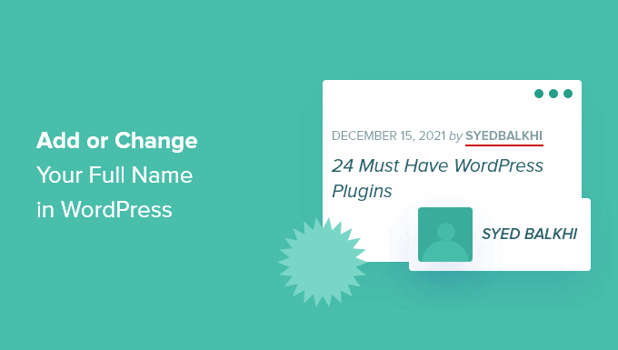 add change your full name in wordpress og 1