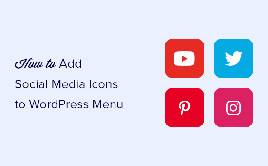 add social media icons to wordpress menu og