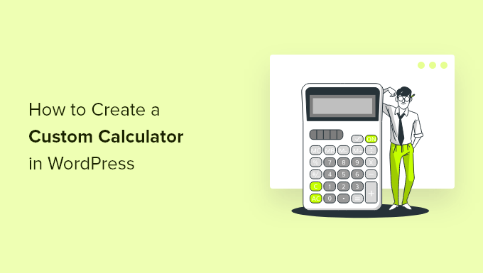 create a custom calculator wordpress og