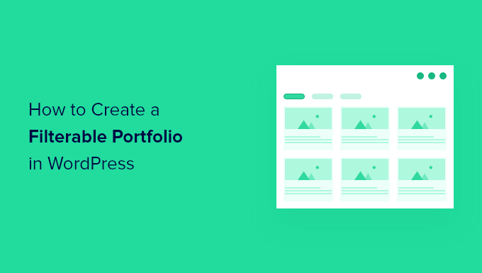 create a filterable portfolio in wordpress og