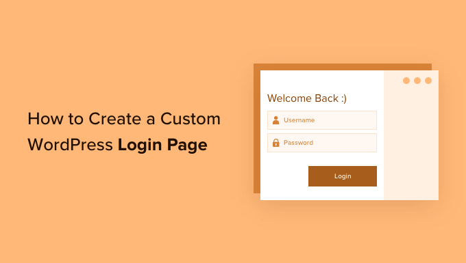 create custom wordpress login page og