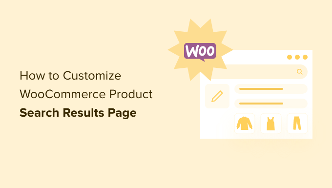 customize woocommerce search results page og