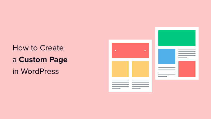 how to create a custom page in wordpress og