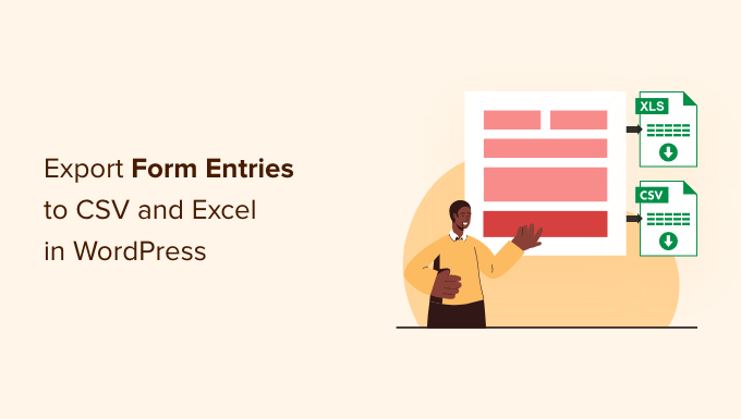 how to export wordpress form entries to csv and