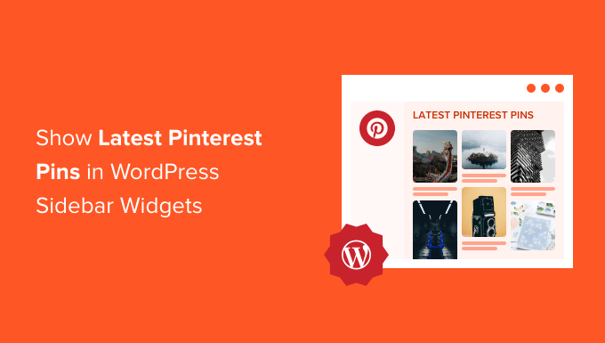 show latest pinterest pins in wordpress sidebar widgets og